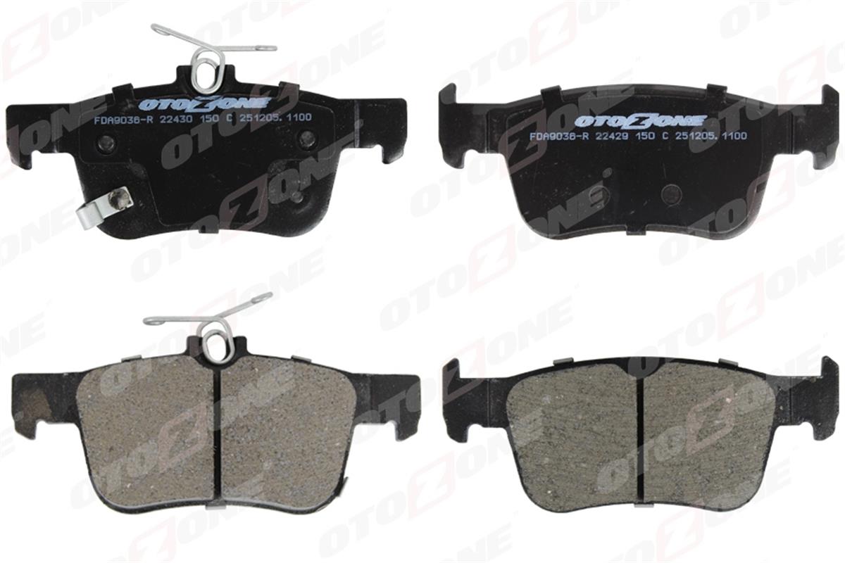 Honda Civic (2016 Sonrası) Ford Transit Connect Arka Fren Balata 5341207-43022Tbaa02-43022Tbaa0