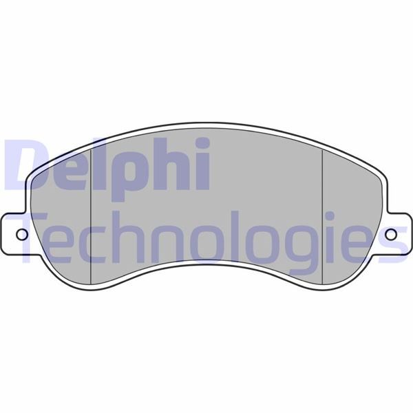 Ford Transit V348 Ön Fren Balatası Fişli DELPHI