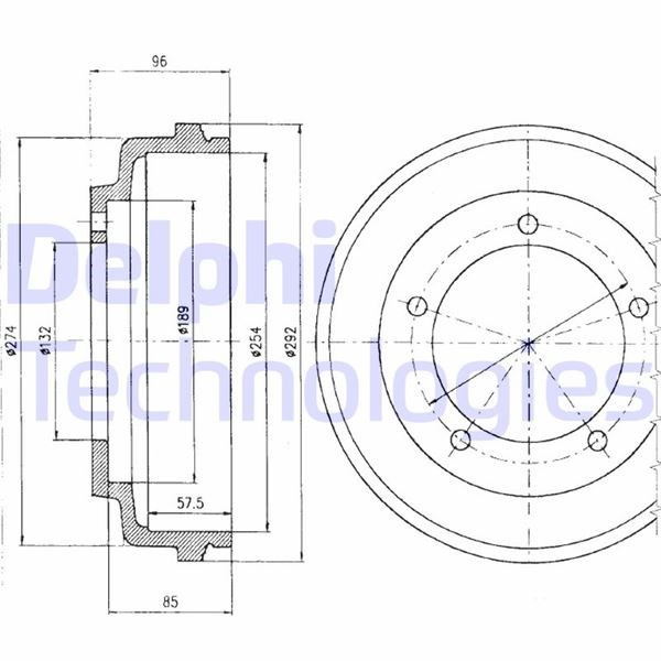Ford Transit T12 Arka Kampana DELPHI