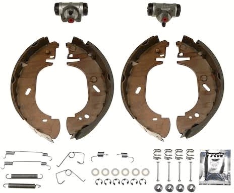 Ford Transit Arka Aks Pabuçlu Balata Seti TRW