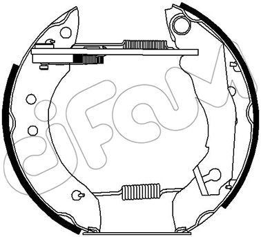 Ford Fiesta ABFT Fren Silindiri Tamir Kiti CIFAM