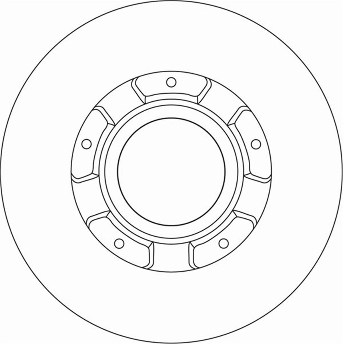 Ford Transit Custom V362 Arka Fren Disk Aynası Bk212a097ea-2012584-2040064