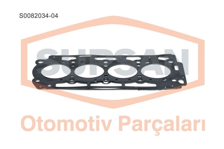 Ford 1.4 TDCi Euro 4 Silindir Kapak Contası 4 Tırnak 1.40 mm SUPSAN