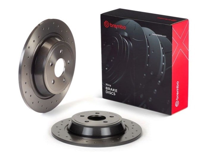 Ford Mondeo Kuga Arka Delikli Fren Diski BREMBO