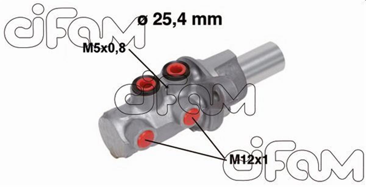 Ford Transit V347 (2006-2014) Fren Ana Merkez Depozsuz Abs'li 6C112k478be-6C112k478bd-6C112k