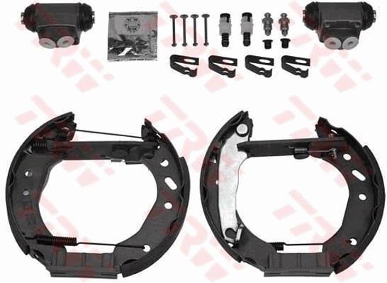 Ford Escort V Arka Aks Pabuçlu Balata Kiti TRW