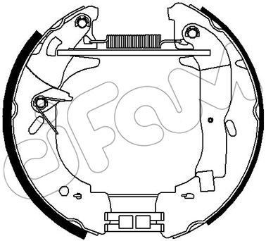 Ford Transit V E1 Fren Silindiri Tamir Kiti CIFAM