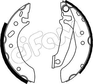 Ford Escort VII GAL.AAL.ABL Fren Pabucu CIFAM