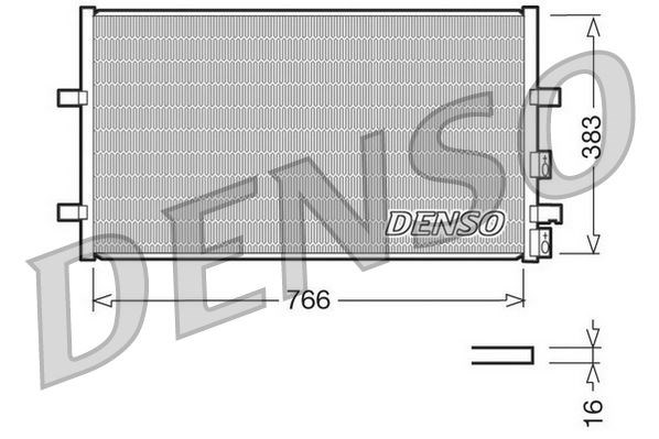 Ford Transit V347 Klima Radyatörü DENSO