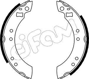 Ford Capri III GECP Fren Pabucu CIFAM
