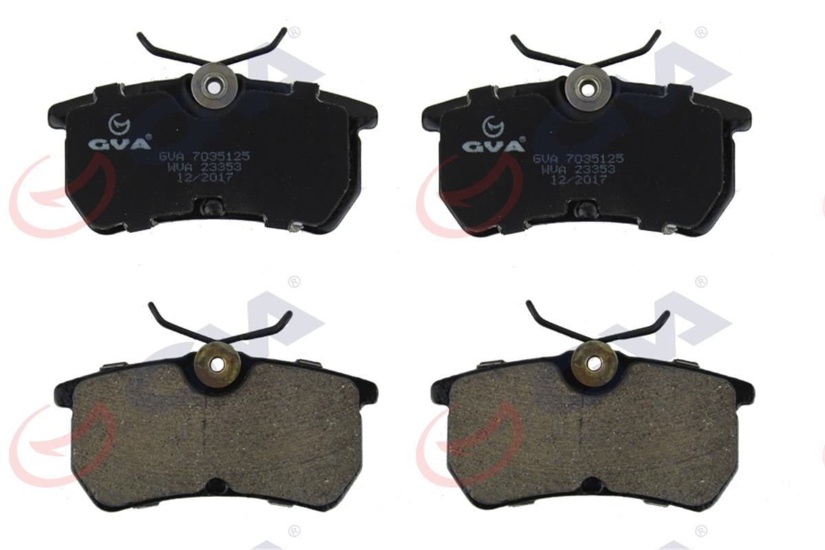 Ford Focus 1 (98-04) Fiesta 6 (17>) Arka Fren Balatası C1bc2m008ac-98Ab2m008ba-98Ax2m