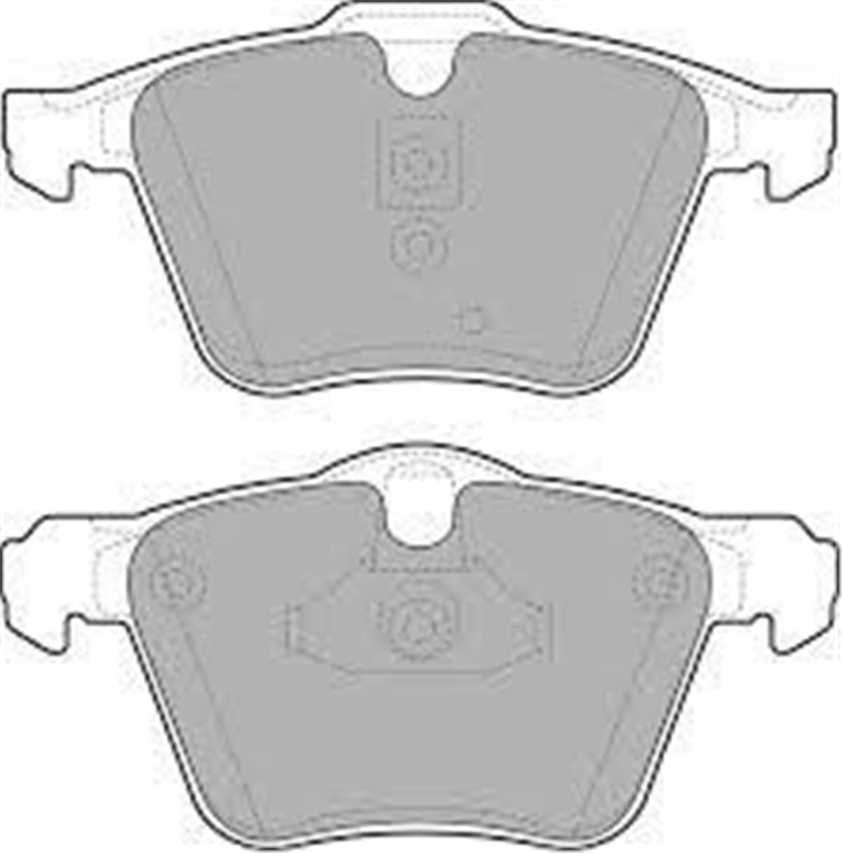 Ford Galaxy S Max Volvo S60 2 Ön Fren Balatası Me6g9j2k021ca-30736322-1916761