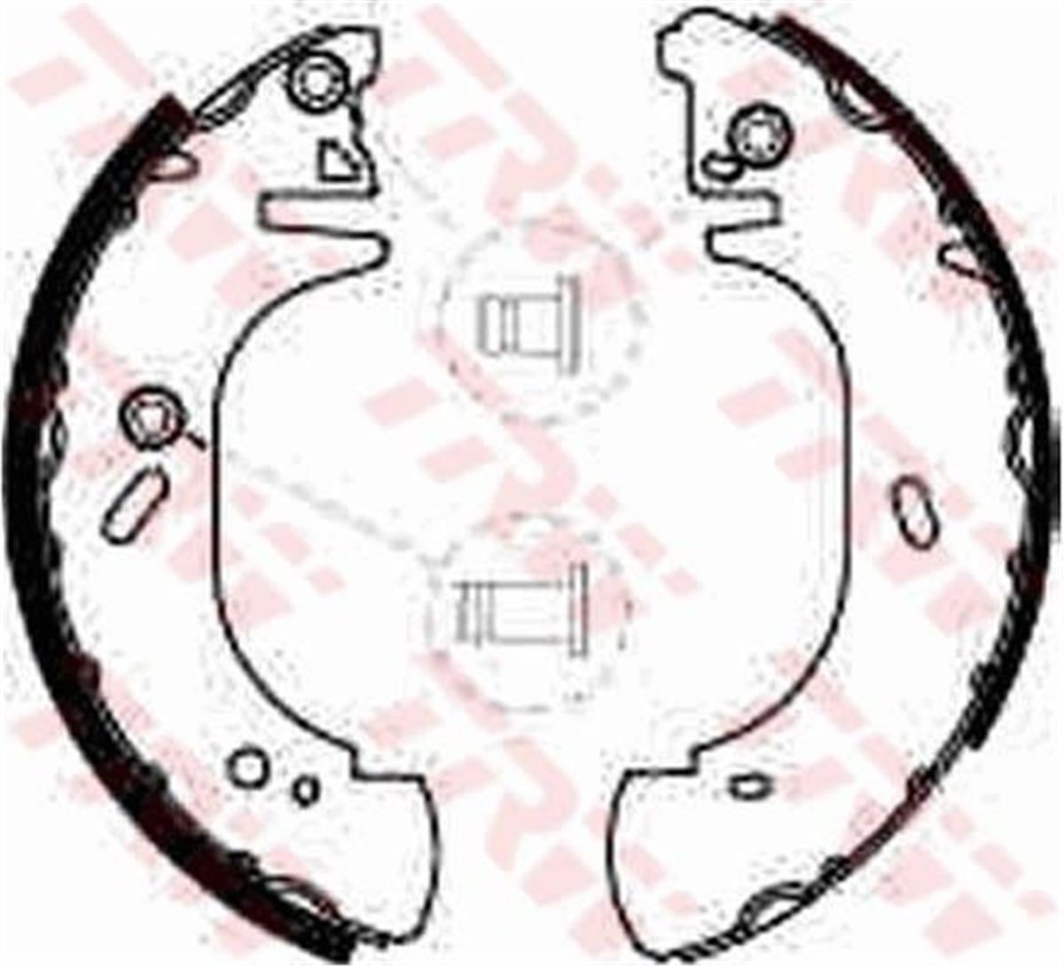 Ford Transit T15 Fren Pabuç Balata Arka 92Vb2200ba-6733350-5027771