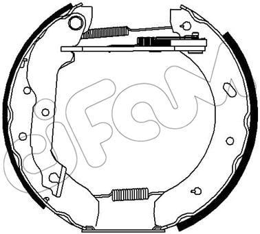 Ford Escort V Van AVL Fren Silindiri Tamir Kiti CIFAM
