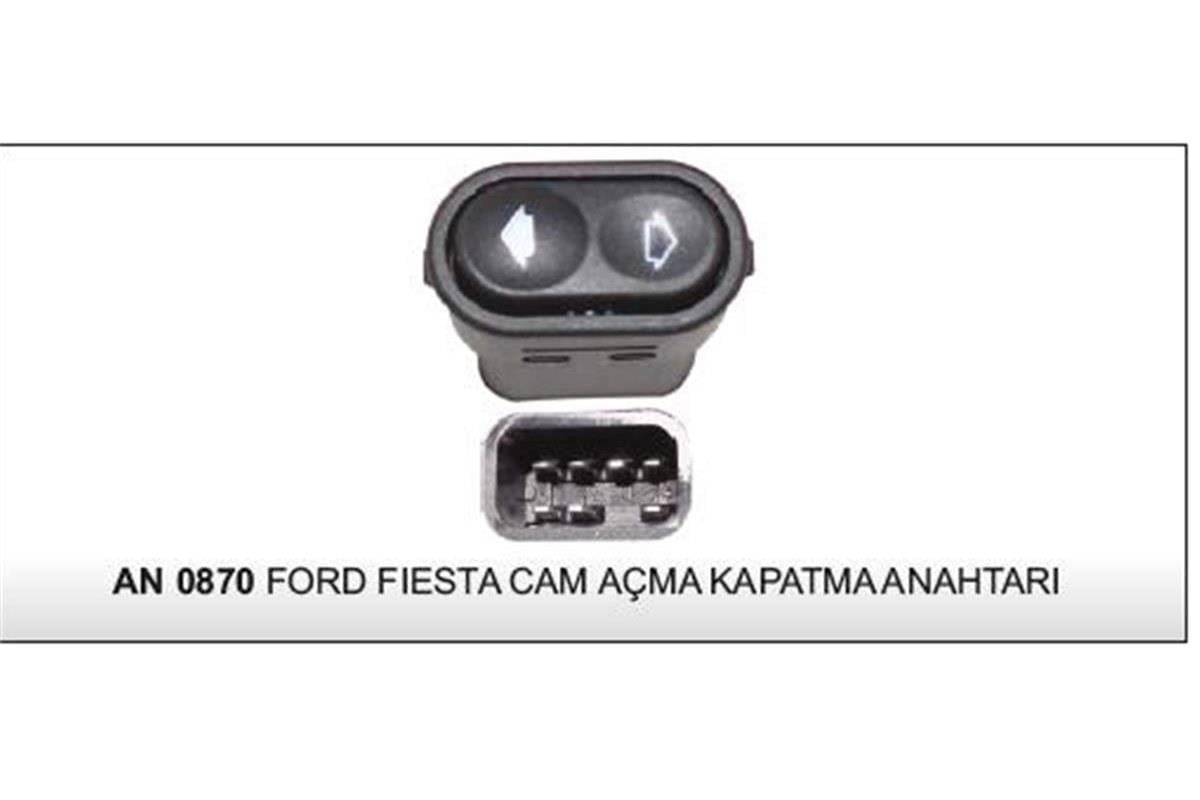 Ford Fiesta Cam Kaldırma Anahtarı Dodo A205