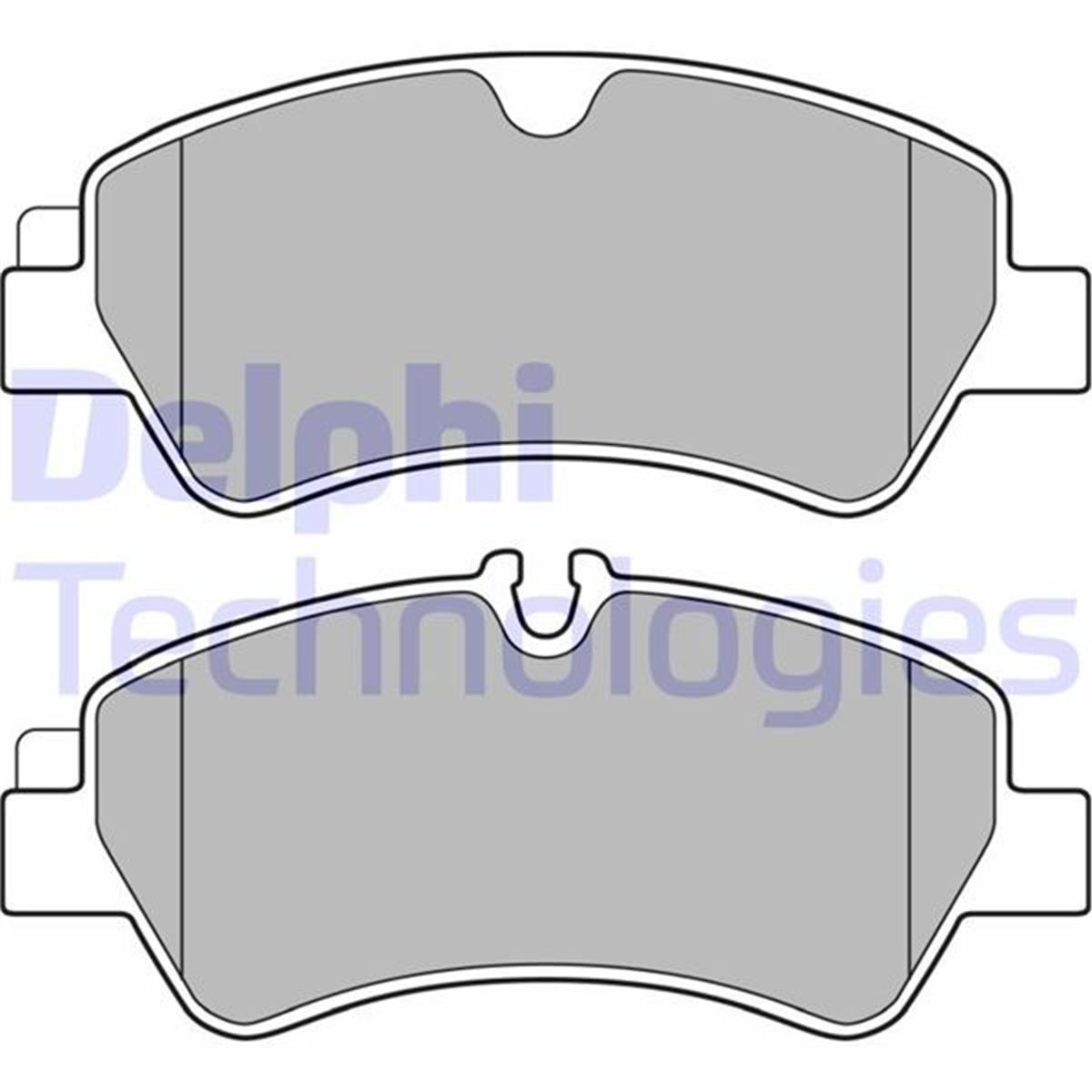 Ford Transit Custom Transit Arka Fren Balatası Delphi 137Mm