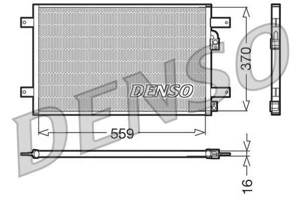 Ford Galaxy 1 Klima Radyatörü DENSO