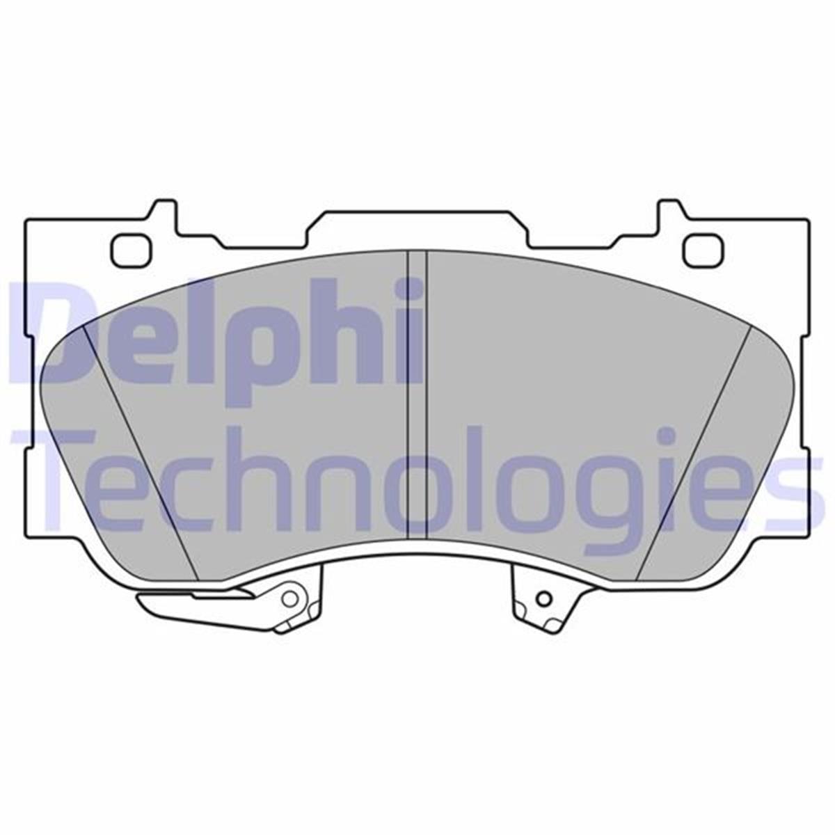 Ford Kuga Fren Balatası Delphı Ön/Arka (2014 Ve Sonrası)