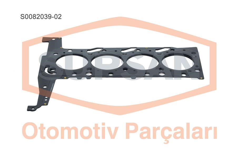 Ford Transit V184 2.4 TD Silindir Kapak Contası 2 Çentik SUPSAN