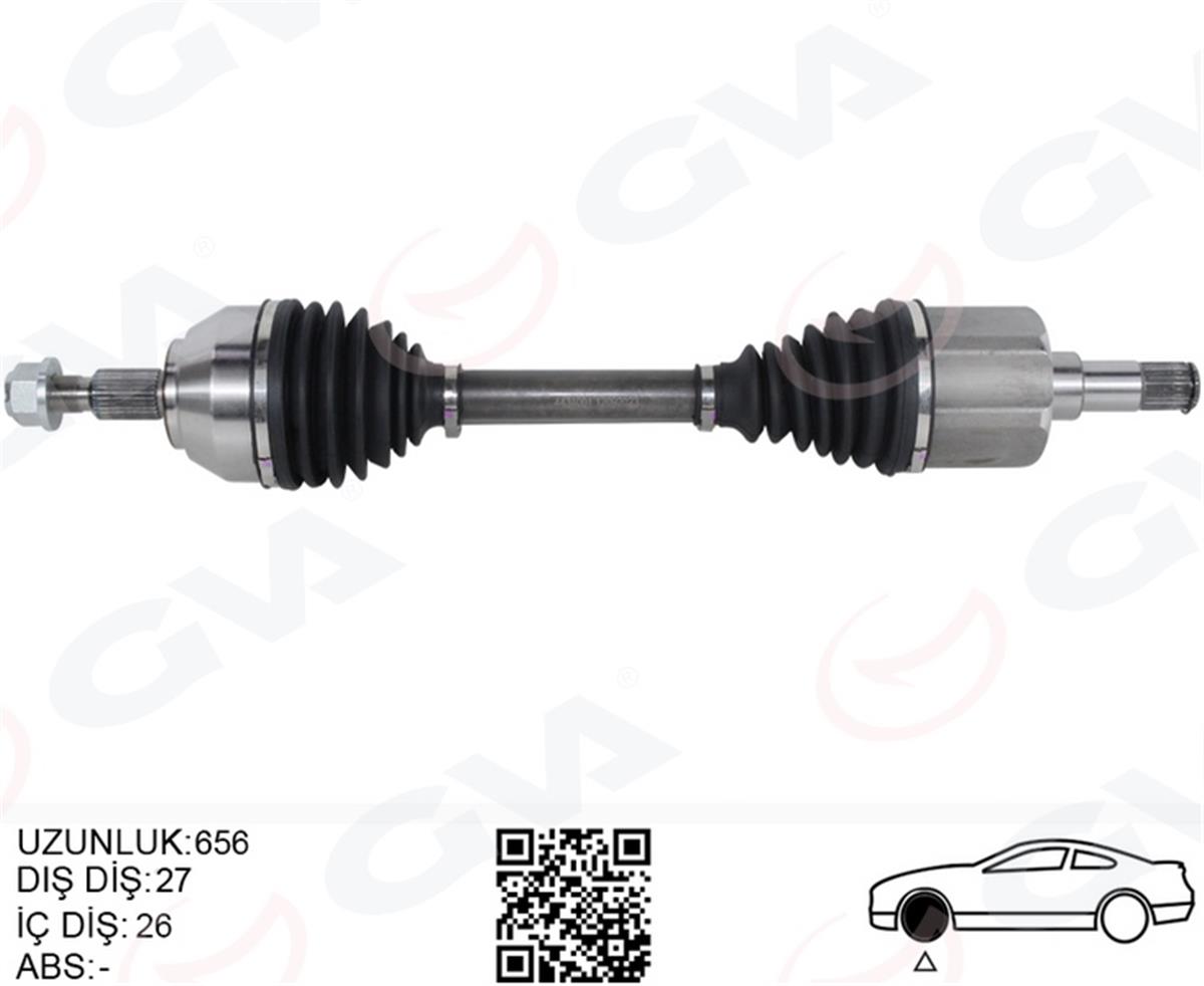 Ford Kuga 1 (08-13) 2.0 Tdci Ön Aks Komple Sol 8V413b437ac-8V413b437ab-159494