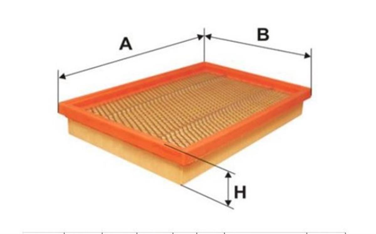 Ford Fiesta 4 Hyundai Elantra Mazda 626-121 Hava Filtresi Grat