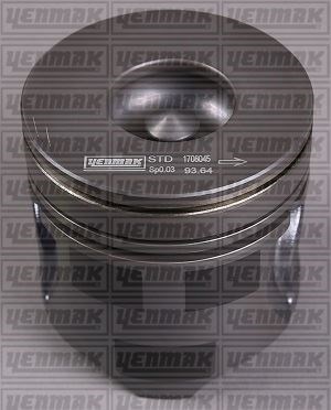 Ford Transit T12 Piston Segman 2.5DI Turbo 76PS 93.67mm STD YENMAK