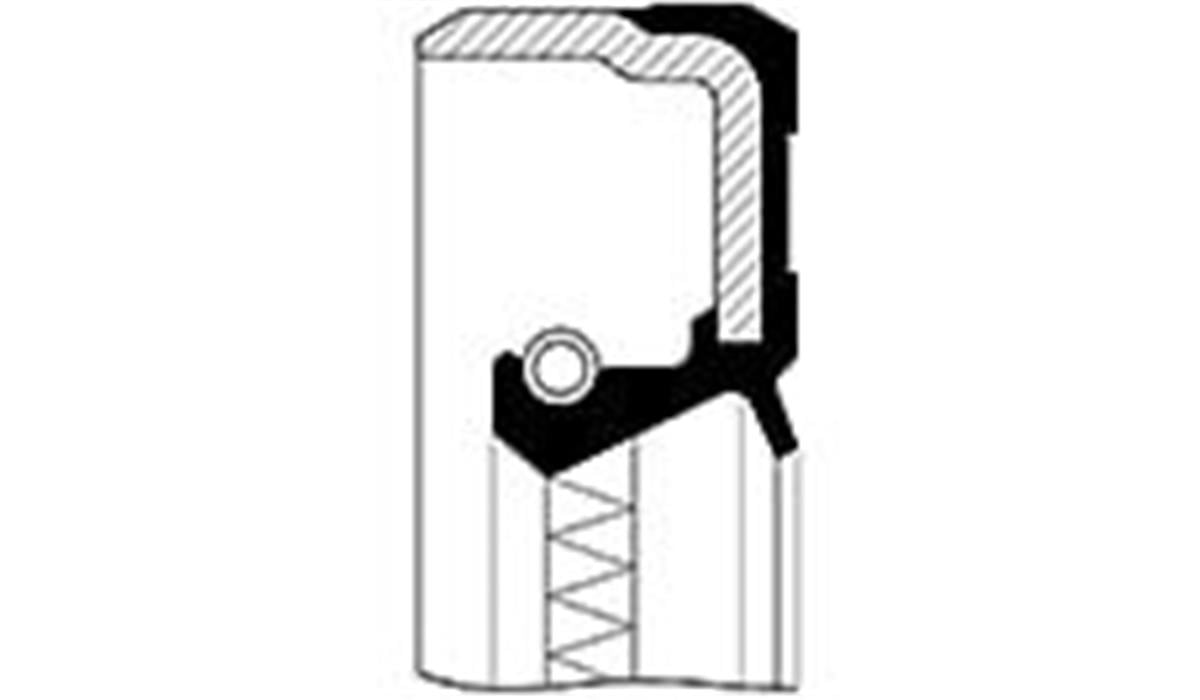 Ford Connect Courier Mondeo Focus Ön Aks Keçesi Sol 40 55 8 12019597B-Xs6r3k169ca