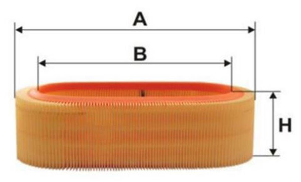 Ford Transit T12 2.5D Hava Filtresi Grat