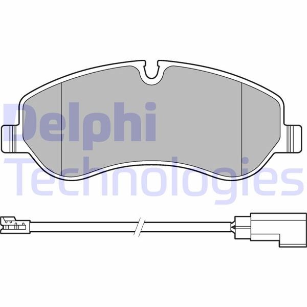 Ford Transit V363 Ön Balata Kablolu DELPHI