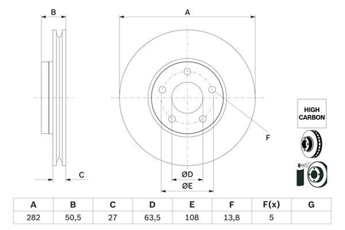 Ford Focus 4 (17>) Ön Fren Disk Ayna Jx611125aeb-2305503-Jx611125ae
