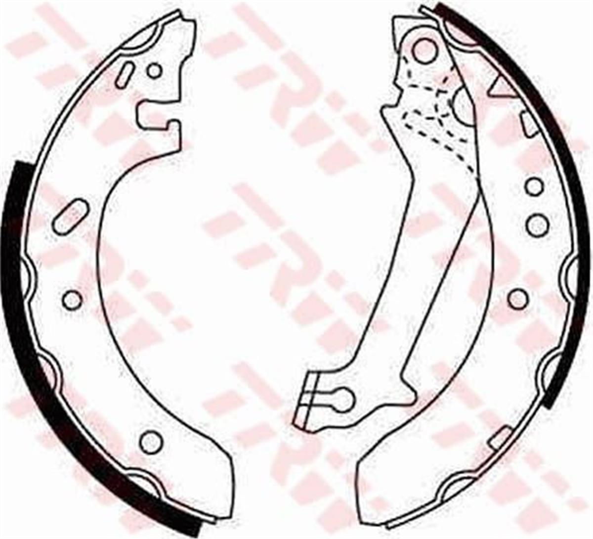 Ford Escort Fiesta Arka Pabuç Balata 95Ab2200bc-6500944-5027752