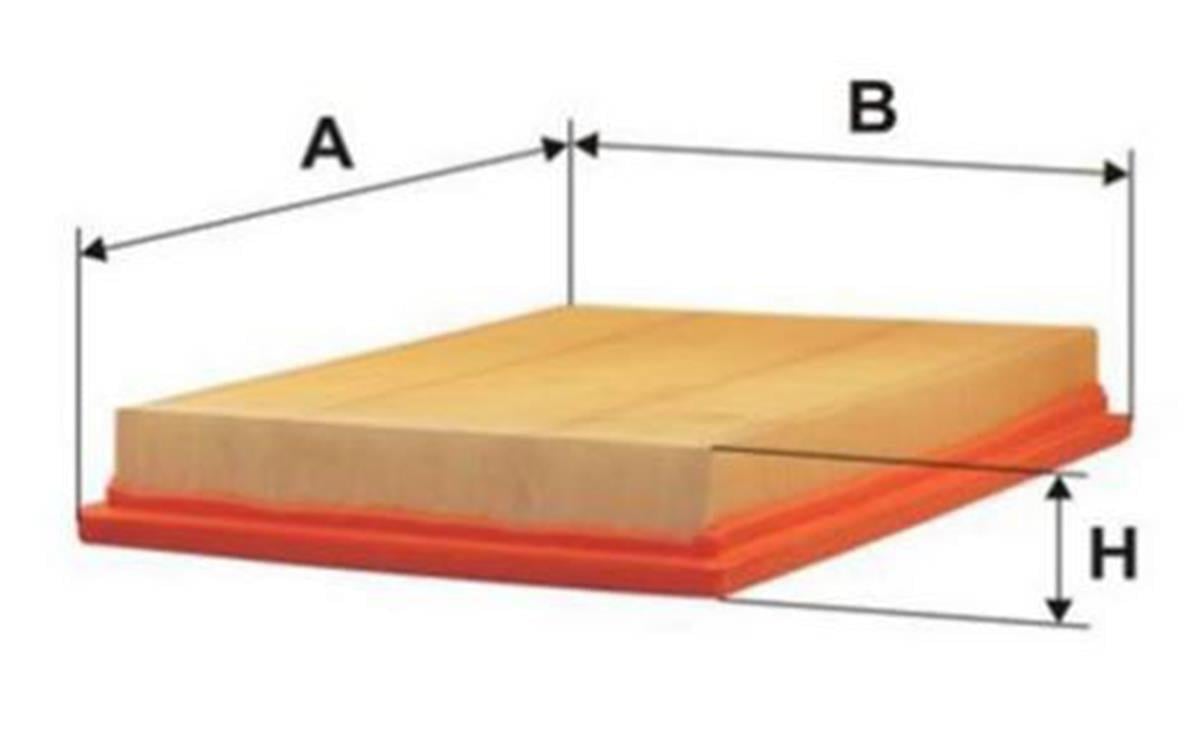 Ford Fiesta V Fusion Hava Filtresi Grat