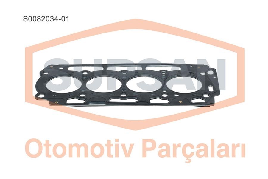 Ford 1.4 TDCi Euro 4 Silindir Kapak Contası 2 Tırnak 1.25 mm SUPSAN