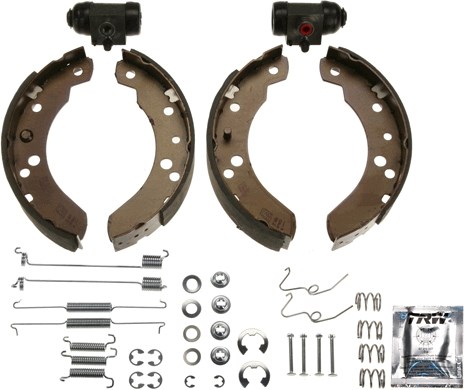 Ford Transit Arka Aks Pabuçlu Balata Seti TRW