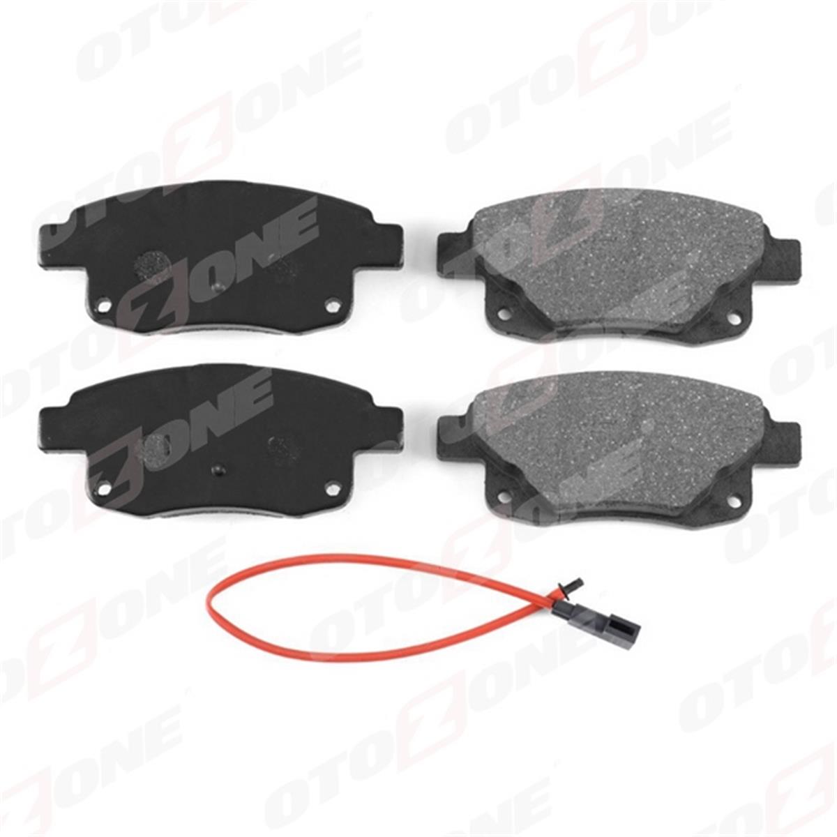 Ford Transit V347-V348 (2006-2011) Arka Fren Balatası Me6c1j2m008ab-6C112m008af-1371