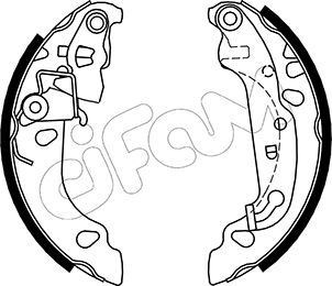 Ford Ka I Arka Fren Pabucu CIFAM