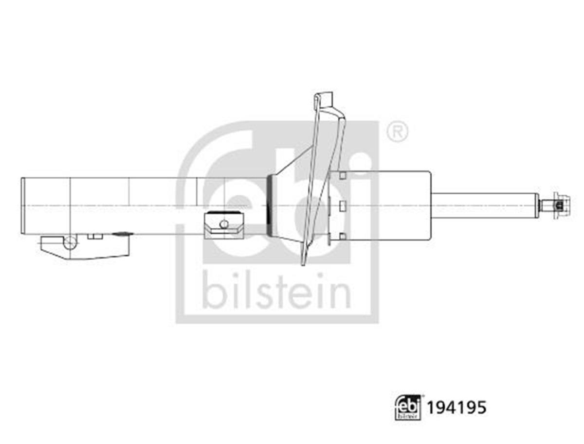Ford Transıt V347/V348 (2006>) Amortısor Ön Gazlı 1371324-1383496-1388247-142027