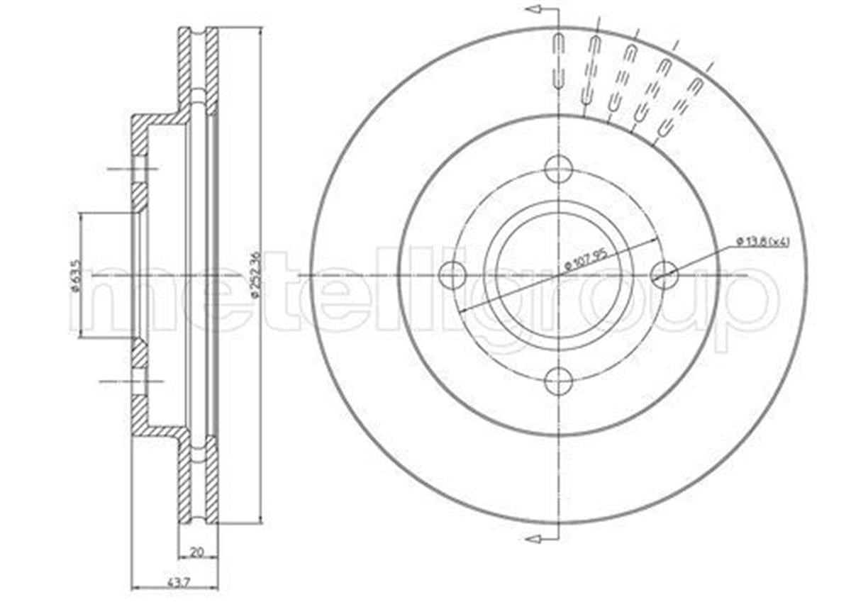Ford Mondeo Iı (1993-1996) Arka Fren Aynası 93Bx2a315ad-5026786-1025911-41