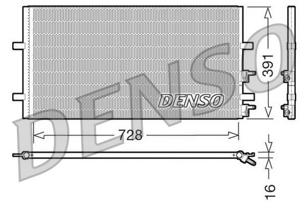 Ford Transit V347 Klima Radyatörü DENSO