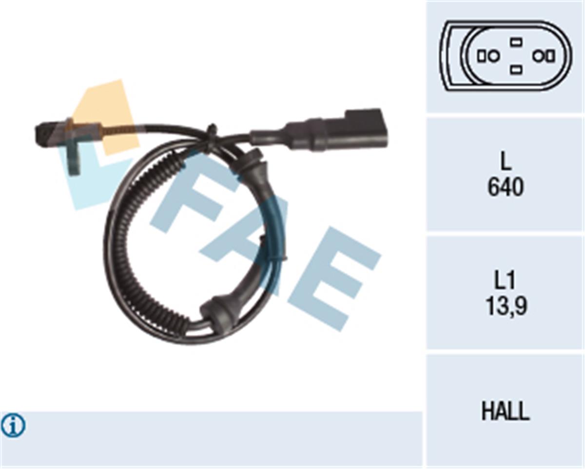 Ford Connect Abs Sensörü Arka Sağ-Sol