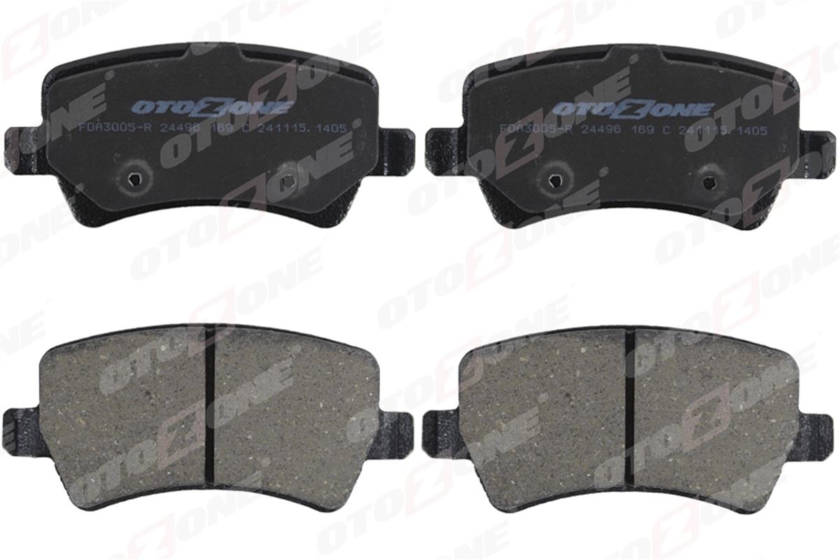 Ford S-Max (2009>) Galaxy 3 (2006>) Arka Fren Balatası 6G912m008fd-30794554-Lr027129