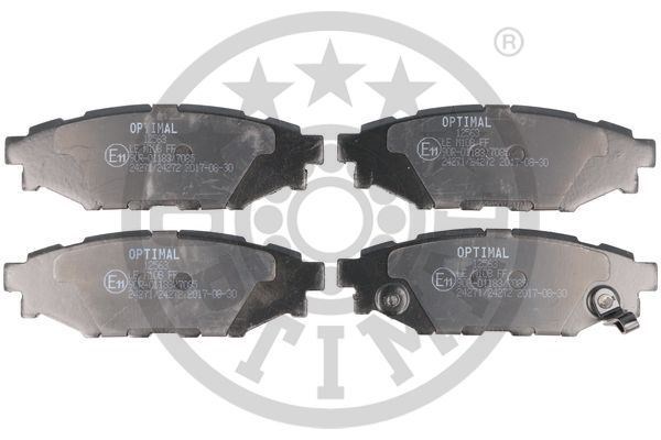 Subaru Forester Impreza Outback Legacy Arka Fren Balatası OPTIMAL