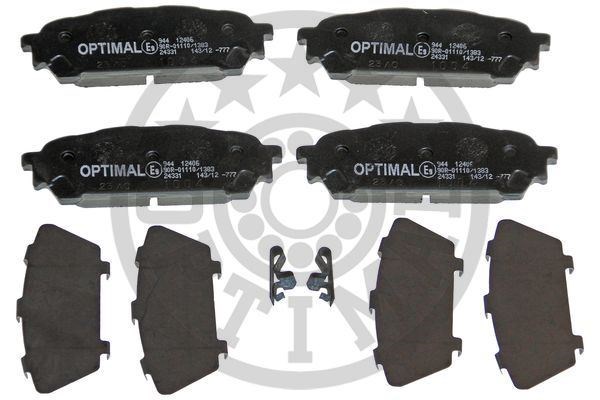 Subaru Forester Impreza Arka Fren Balatası OPTIMAL