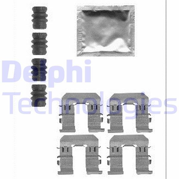 Subaru Forester / Impreza / Legacy Arka Fren Balata Montaj Takımı DELPHI