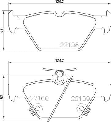Subaru Forester Arka Fren Balatası BREMBO