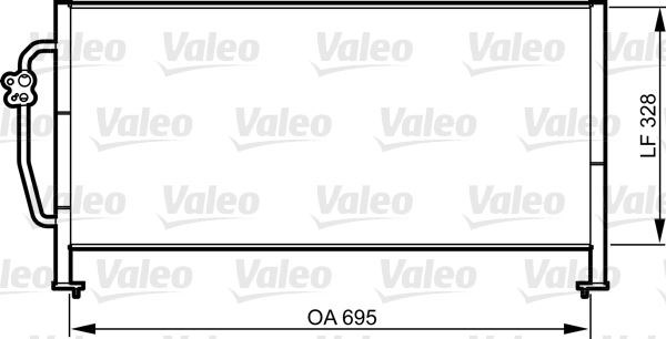 Subaru Forester Kondenser VALEO