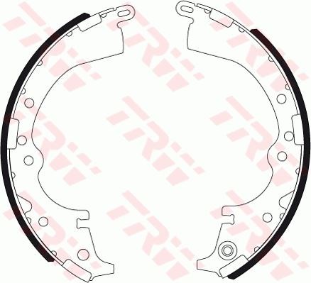 Toyota Fortuner Hilux II Hilux III Kijang Innova Arka Pabuçlu Fren Balatası TRW