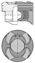 Smart Fortwo M132 W451 Piston Segman STD 72.00mm KOLBEN