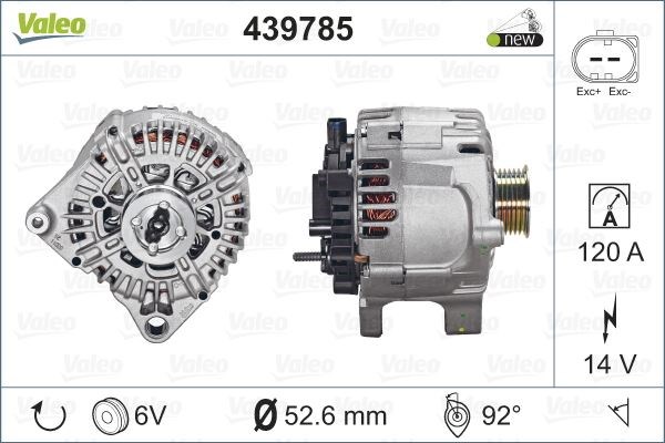 Smart Fortwo Coupe 1.0 Alternatör VALEO