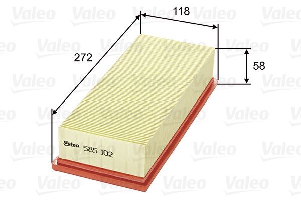 Land Rover Freelander I Hava Filtresi 18K4F VALEO